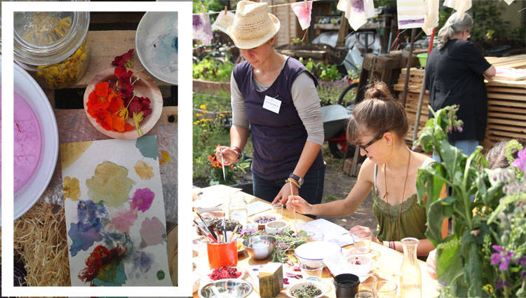 Workshop: Nachhaltig mit Pflanzen färben