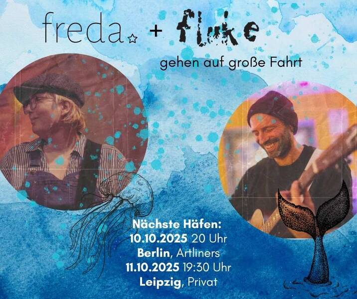 Konzert: freda und fluke auf großer Fahrt im ARTLiners