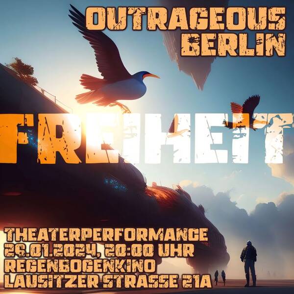 „Outrageous Berlin“ - Improtheater im RegenbogenKino