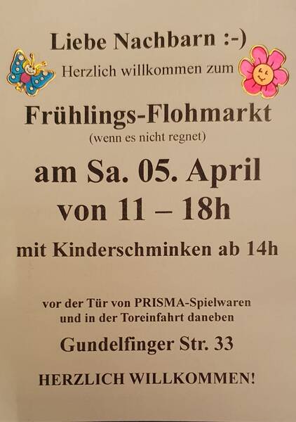 Frühlings-Flohmarkt