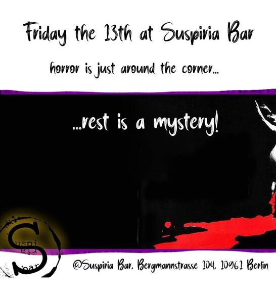 Friday the 13th - Special Evening for the Horror Movie Lovers