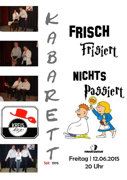Frisch frisiert, nichts passiert - Die Kreissäge im Zimmertheater