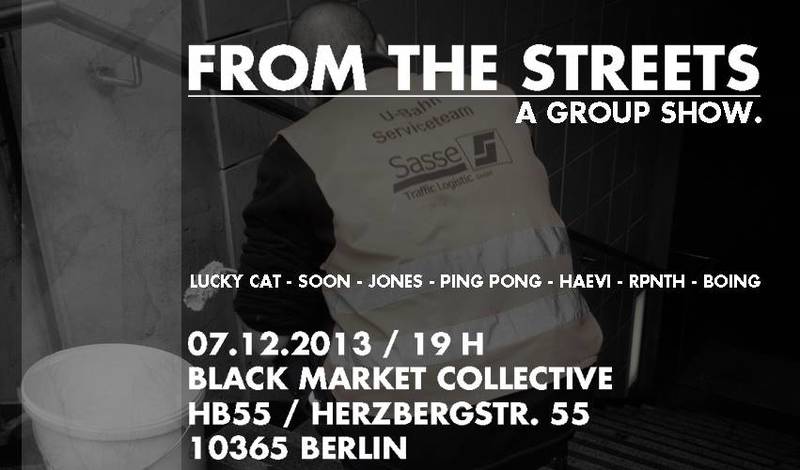 GALLERY SHOW // From the Streets - Group Show - Black Market Collective