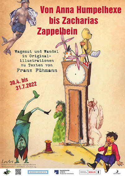 Ausstellung: Von Anna Humpelhexe bis Zacharias Zappelbein 