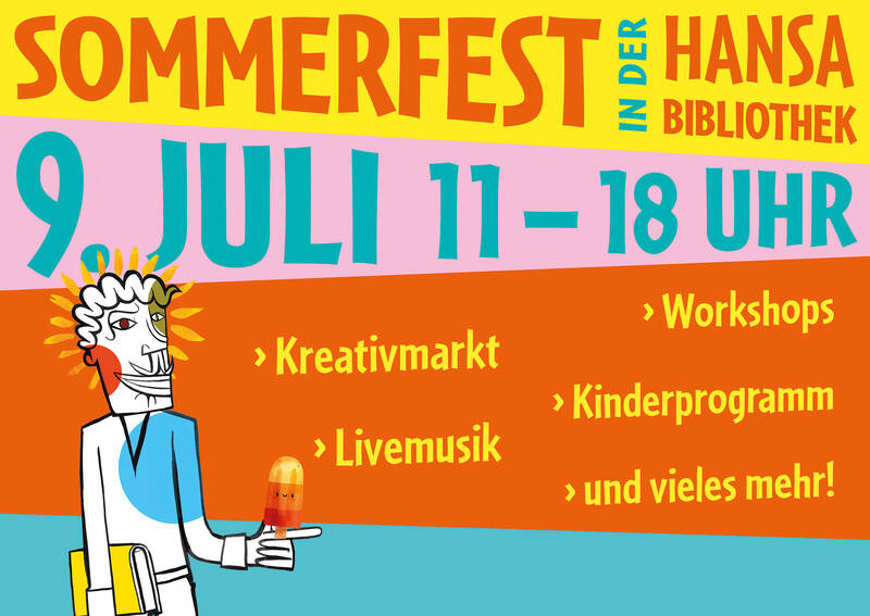 Sommerfest in der Hansabibliothek