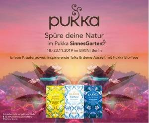 Grüne Oase im Shoppingstress: der Pukka SinnesGarten im BIKINI Berlin 