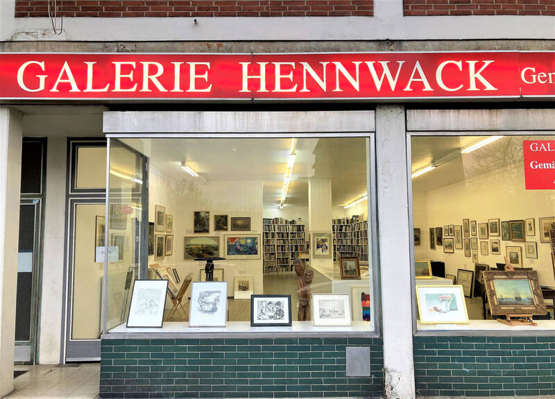 Eröffnung & Empfang: Kunst der fünfziger Jahre in der Galerie Hennwack