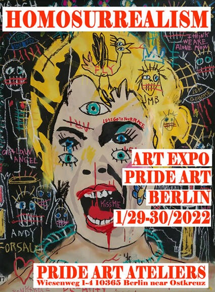 Homosurrealismus @ Pride Art - 30 internationale Künstler