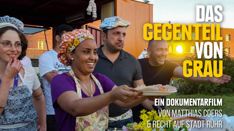 Filmabend mit Diskussion: Das Gegenteil von Grau - Freiräume in der Stadt 