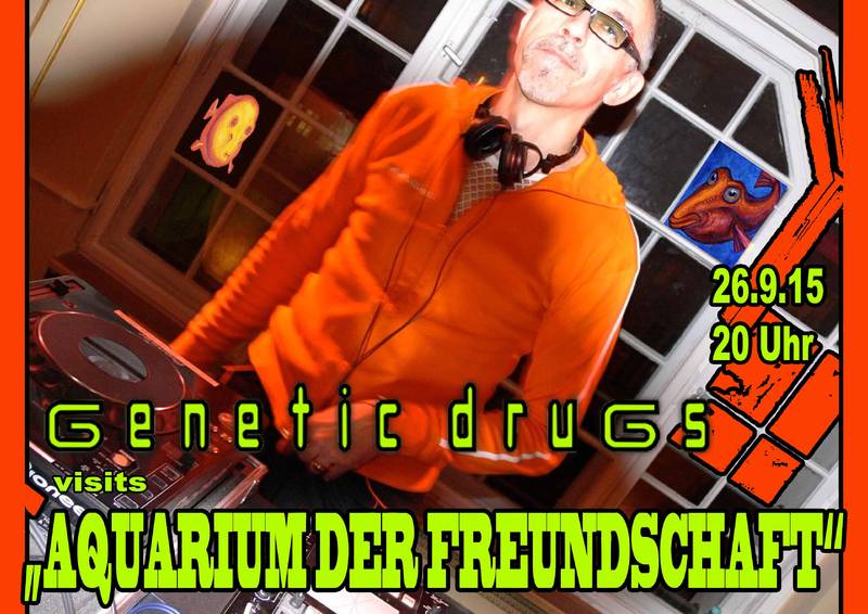 GENETIC DRUGS visits "AQUARIUM DER FREUNDSCHAFT"
