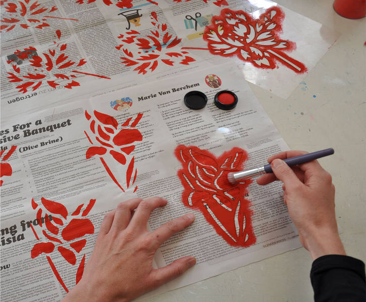 Geschenkpapier DIY