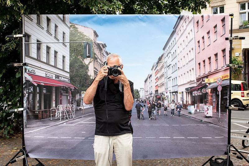 Mobiles FOTO STUDIO am Mariannenplatz | Feuerwehrbrunnen 