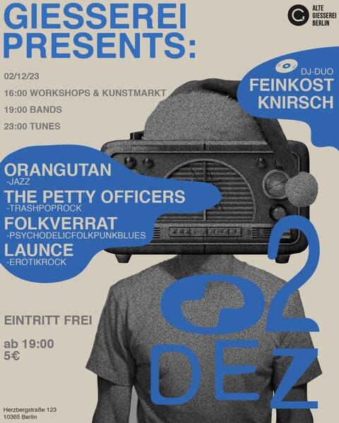 Indoor-Festival! Konzerte, DJs, Workshops und Kunstmarkt im Lichtenberger Industriebau