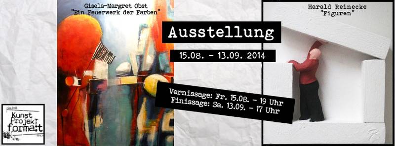 Ausstellung: Gisela-Margret Obst und Harald Reinecke stellen aus...