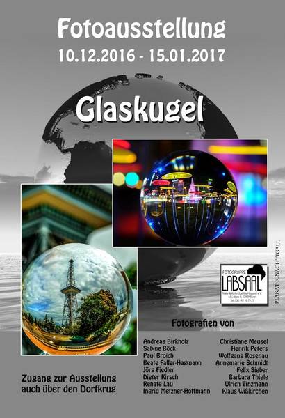 Glaskugel Fotoausstellung