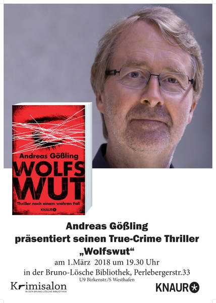 Andreas Gößling liest aus Wolfswut