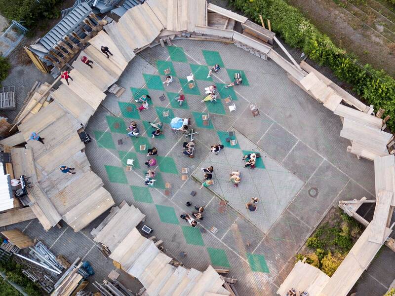 Tag der Offenen Tür im Globe Berlin mit gleich 3 Inszenierungen - open air
