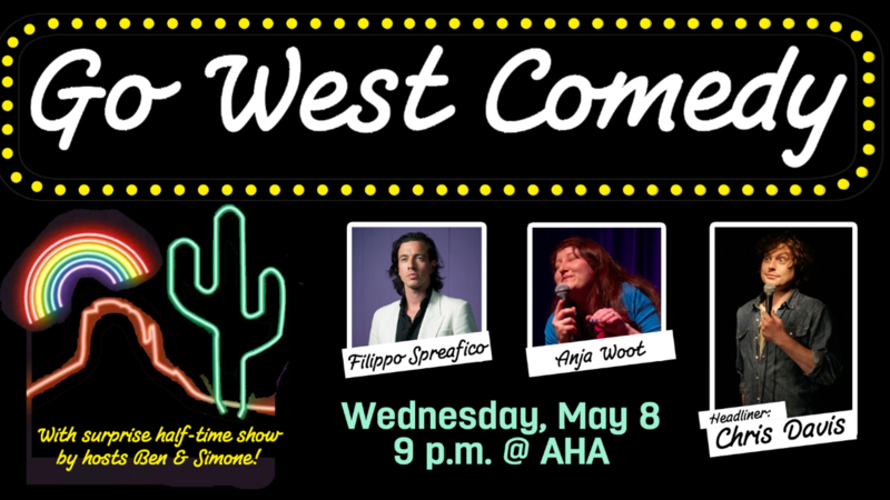Go West English Comedy Showcase with Headliner Chris Davis