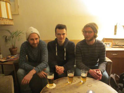 Jazz-Trio Goldbach Hasse Schieber im Dada-Künstlercafé