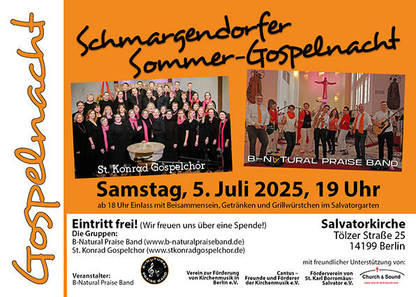 Schmargendorfer Sommer-Gospelnacht 2025