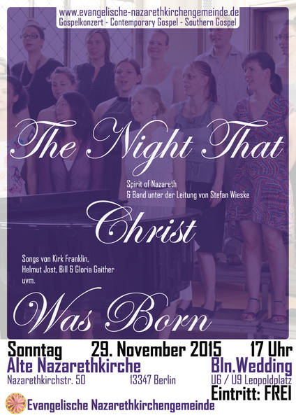 Gospel zum 1. Advent - The night that Christ was born