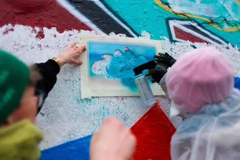 STENCIL - Inklusiver Street Art Workshop am Tag des offenen Denkmals 