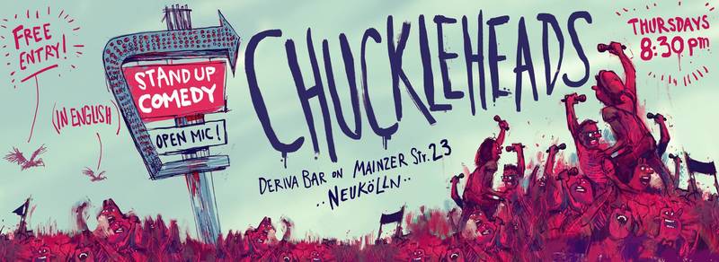 Chuckleheads Comedy auf Englisch in Neukölln