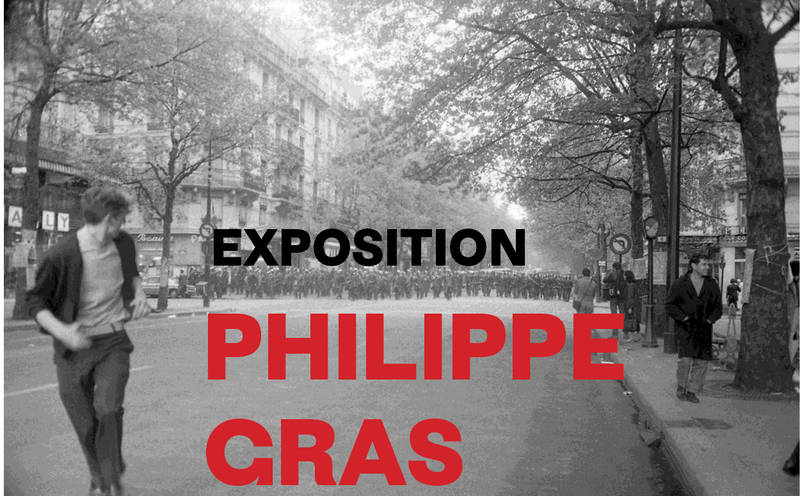 Exposition Philippe Gras : Au coeur de Mai 68