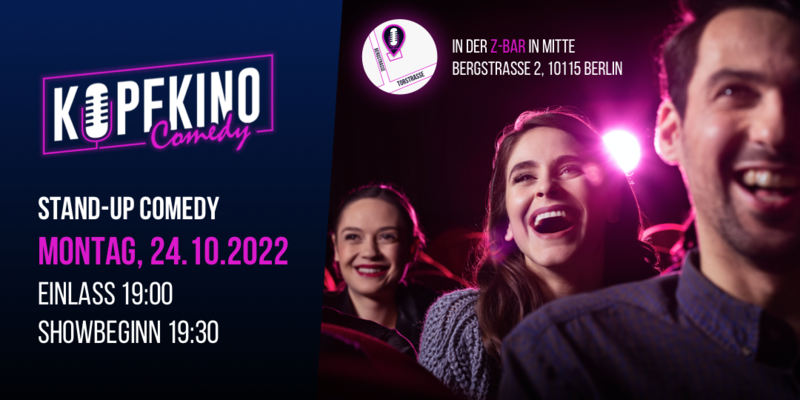 Kopfkino Comedy: Stand-Up Comedy nahe Rosenthaler Platz