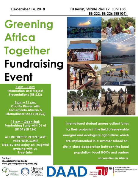 Greening Africa Together: Fundraising Evening 