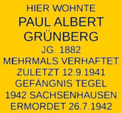 Stolpersteinverlegung