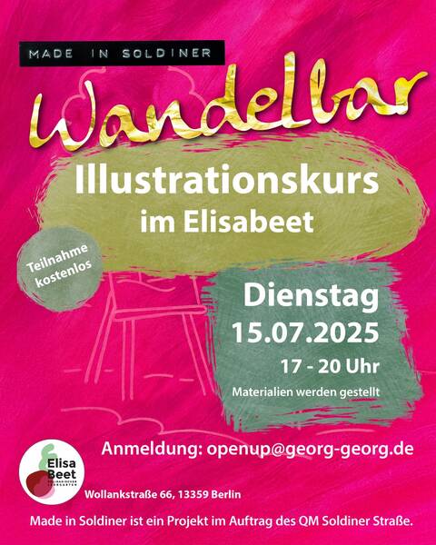 Illustrationskurs im Elisabeet