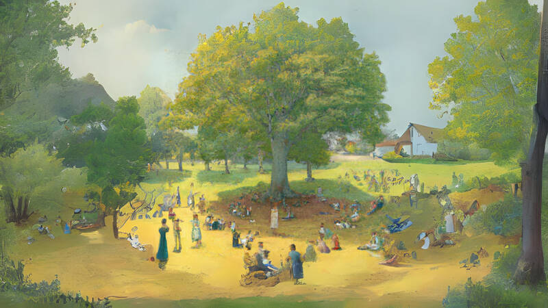 Leute kennenlernen & Kreativ-Spiele im Park
