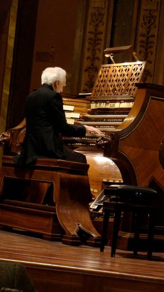 Orgelkonzert mit Maitre Jean Guillou in der St Hedwigs Kathedrale in Berlin Mitte