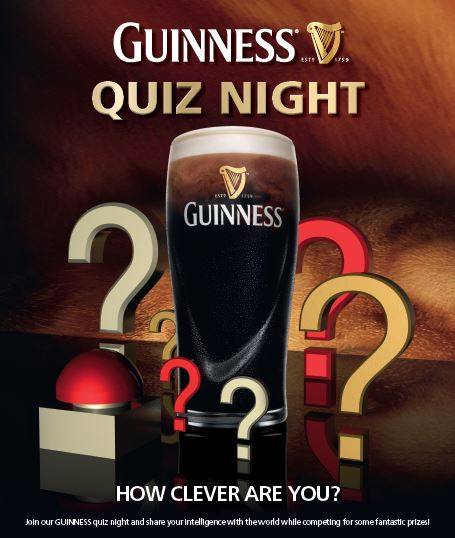Pub Quiz Guinness Quiz Night im Tipperary Berlin