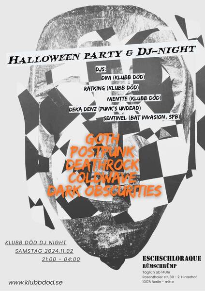 Klubb DÖD Halloween party & DJ night
