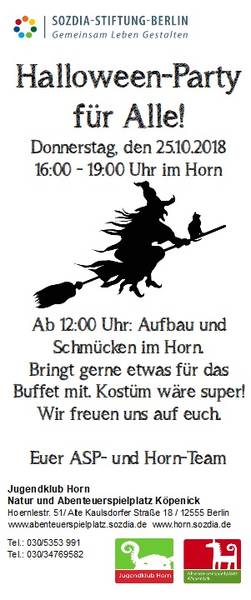 Halloween-Party für Alle