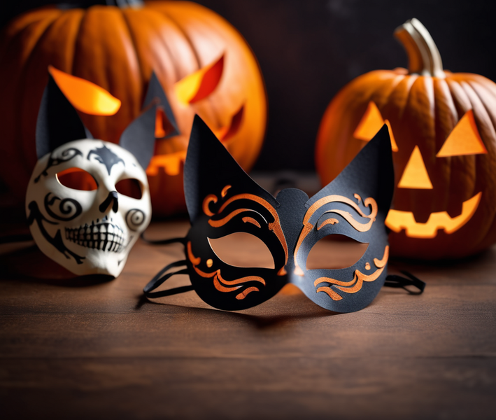 Spuktakulär! Bastel-Workshop „Halloween-Masken“ in der Dietrich-Bonhoeffer-Bibliothek