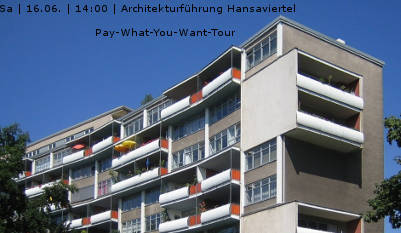 ARCHITEKTURFÜHRUNG HANSAVIERTEL