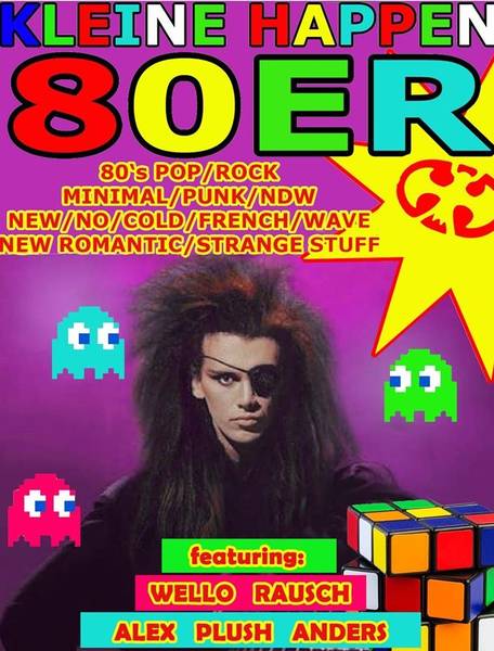 Kleine Happen Achtziger - hit the neon dancefloor