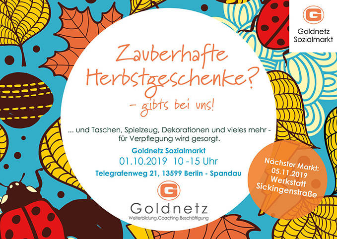 Herbstmarkt der Sozialwerkstätten