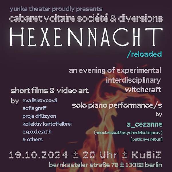 Hexennacht /reloaded - ein Kunst und Performance Spektakel 