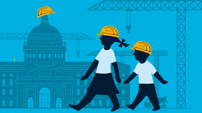 Letzte Chance auf Besuch der Humboldt-Box: Das ist auch unsere Baustelle! 176 Kinder erobern das Humboldt Forum