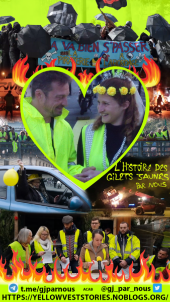Aus der Reihe: 5 Jahre Gelbwesten "L’histoire des gilets jaunes par nous“ (Die Geschichte der Gelbwesten – erzählt von uns selbst) - Dokumentarfilm im RegenbogenKino