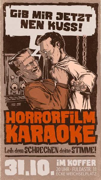 Horrofilmkaraoke - Leih dem Schrecken deine Stimme