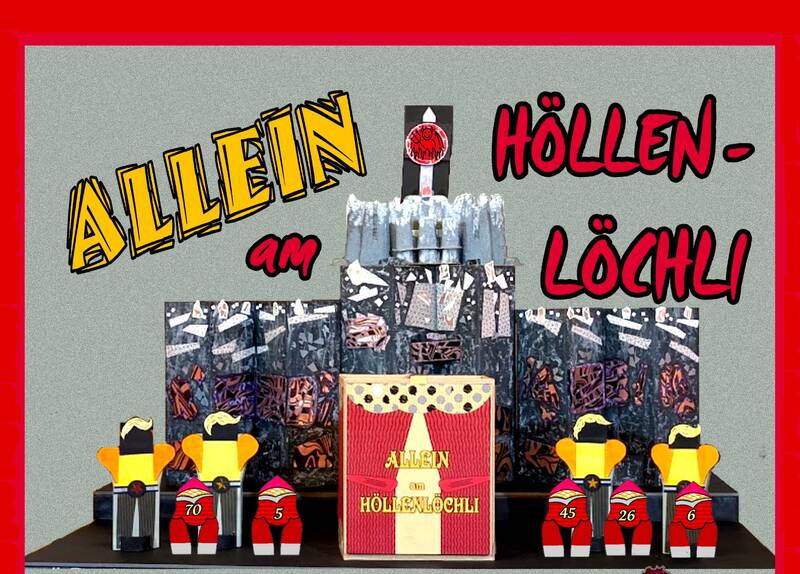 Papiertheater "Allein am Höllenlöchli"