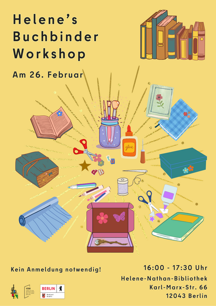 Helenes Buchbinder Workshop für die ganze Familie