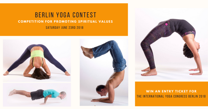 Yoga Wettbewerb Berlin 2018 - Competition for Promoting Spiritual Values