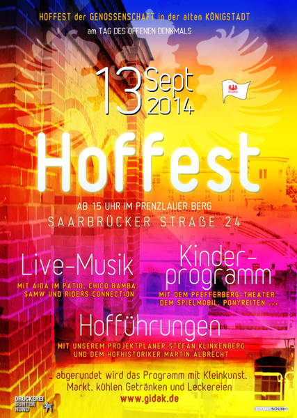 Kiez / Hoffest Prenzlauer Berg + Livebands