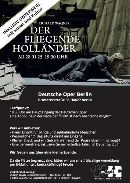 Opernbesuch mit Audiodeskription für Blinde & Sehbehinderte